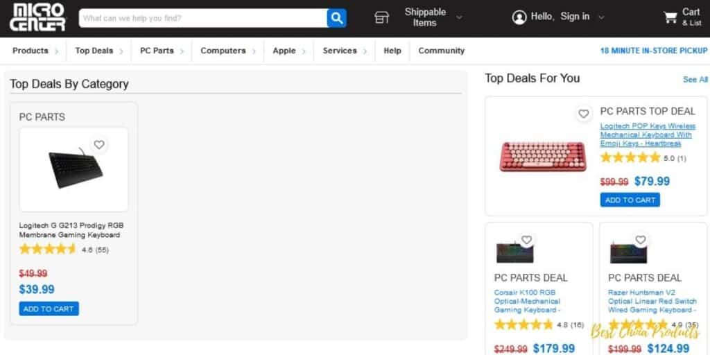 Tiendas como Micro Center