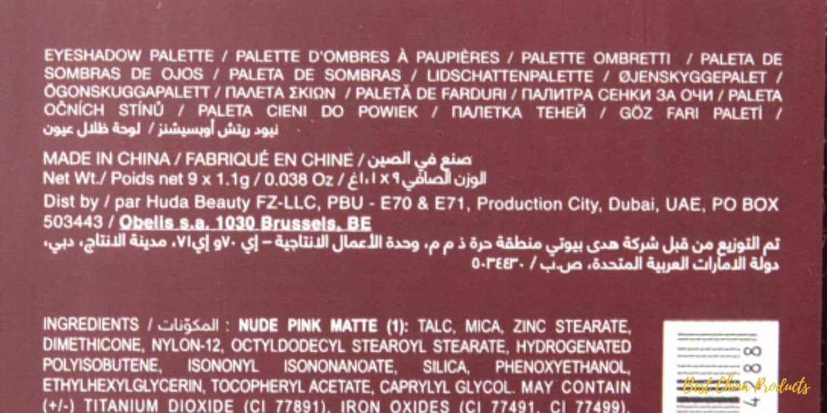Are Huda Beauty Products Made In China? Best China Products