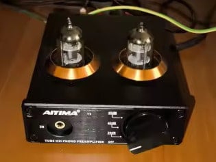AIYIMA T3 HiFi Vacuum 6A2 Tube MM Phono Preamplifier (49.14) 2