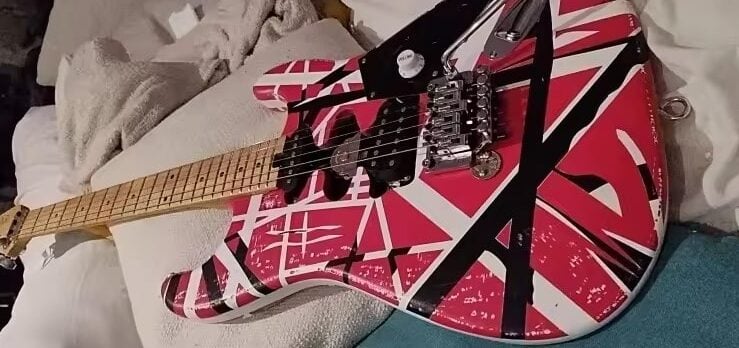 The Best Chinese Guitars for Every Budget | Top Picks Reviewed 5 Eddie Edward Van Halen Carbon Baked Maple Guitar – 184.00