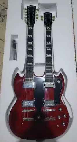 The Best Chinese Guitars for Every Budget | Top Picks Reviewed 13 Jimmy Page Custom Double Neck Guitar — 435.93