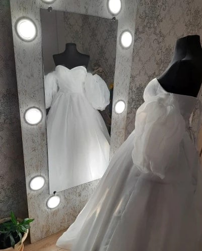 Luxury embroidered wedding gown AliExpress designer vendor